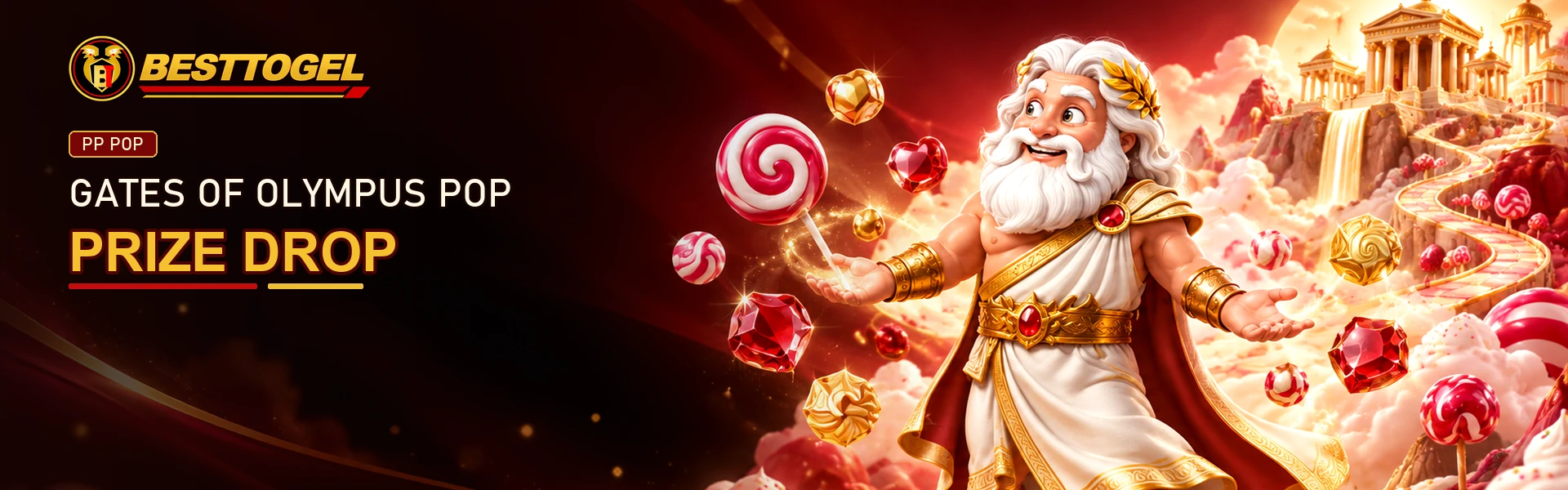 Gates of Olympus Pop Prize Drop di BESTTOGEL