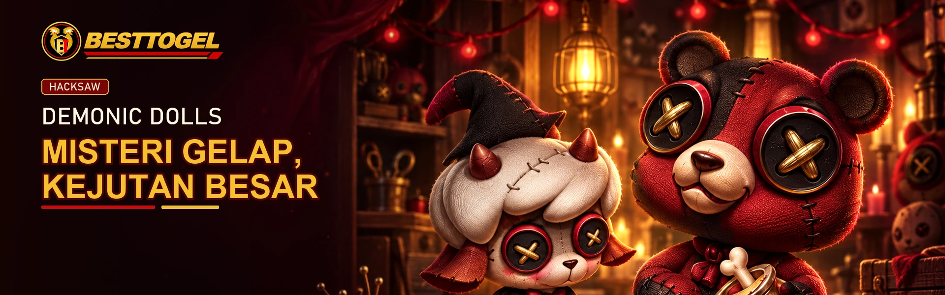 Demonic Dolls Hacksaw misteri hadiah BESTTOGEL