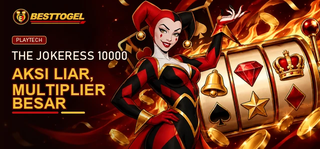 The Jokeress 10000 Playtech di BESTTOGEL