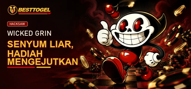 Wicked Grin Hacksaw dengan hadiah di BESTTOGEL